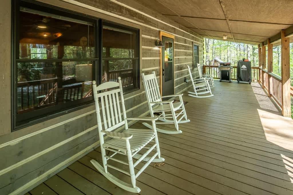 Cozy 'Grey Fox' Cabin Between Boone & Blowing Rock Luaran gambar
