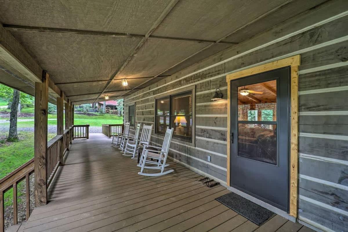 Cozy 'Grey Fox' Cabin Between Boone & Blowing Rock Luaran gambar